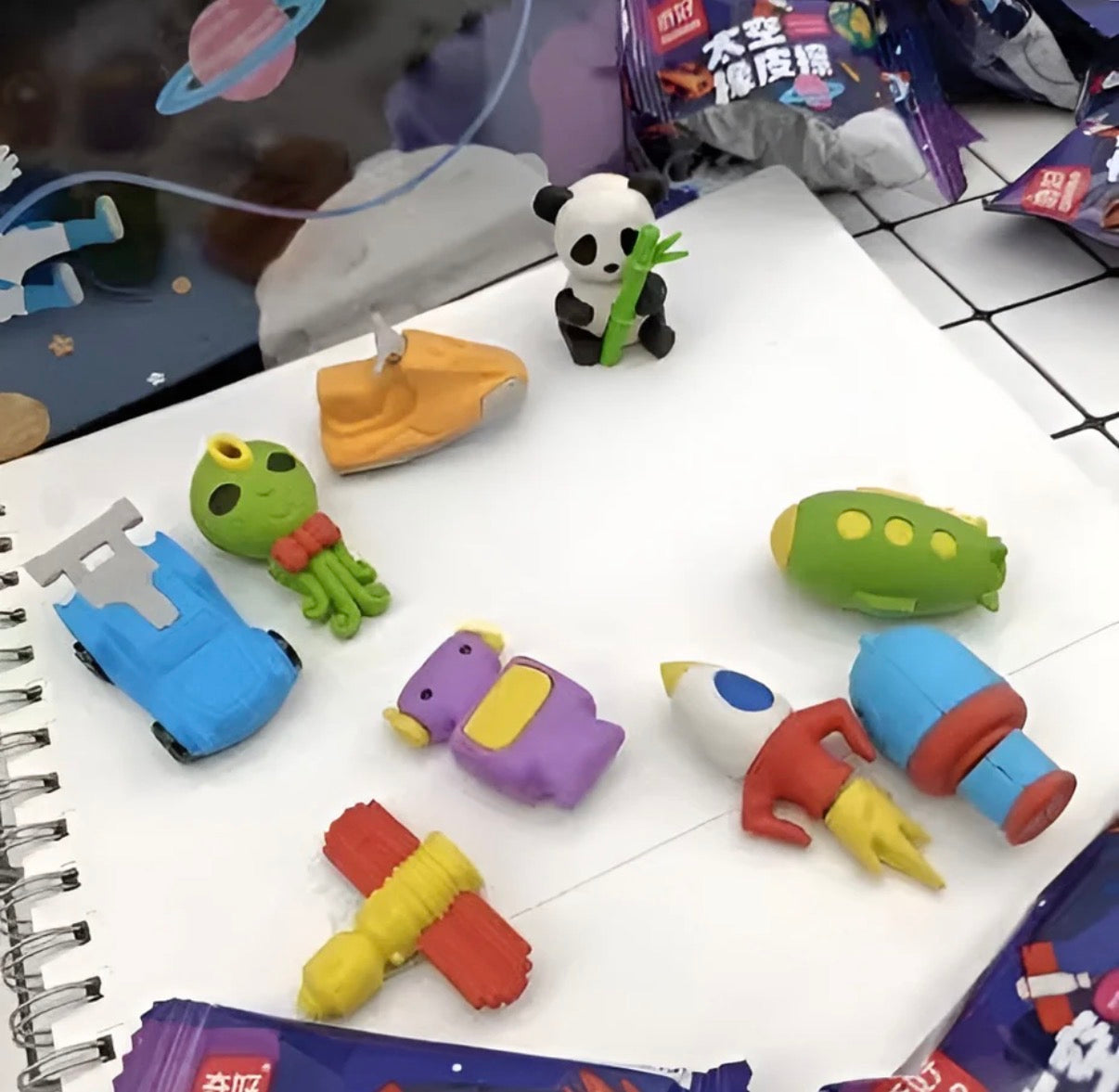 Space Surprise Eraser