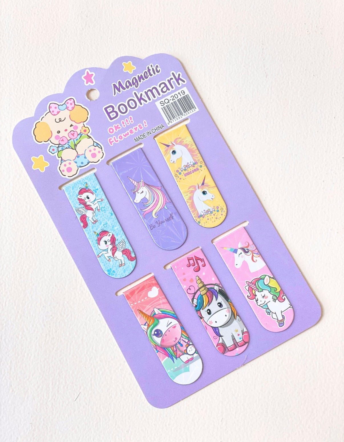 Unicorn Magnetic Bookmark