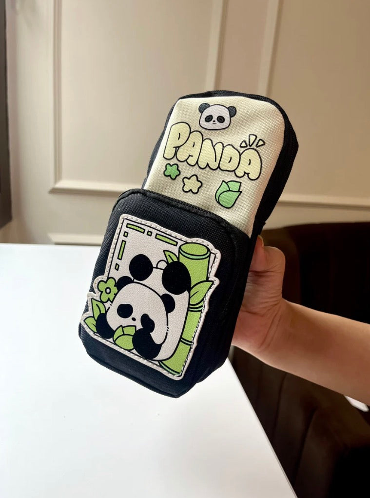 Panda Multipurpose Pouch | Cute Panda Organiser | Panda pouch (1pc)