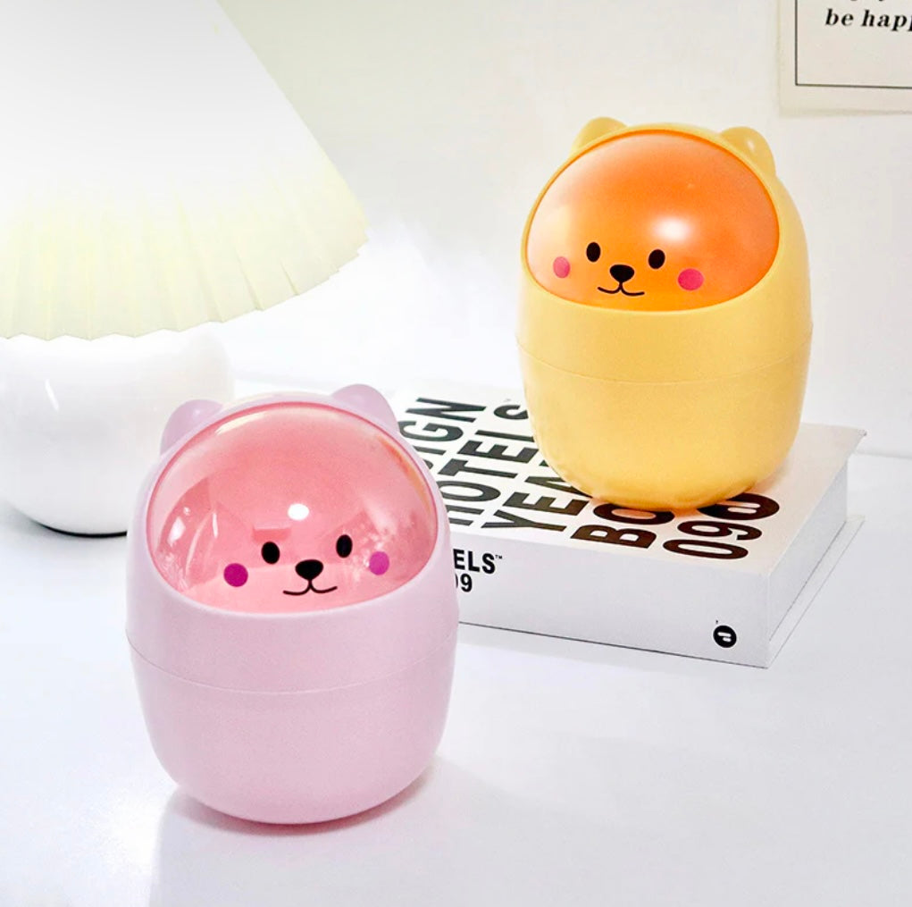 Kawaii Animal Desk Bin