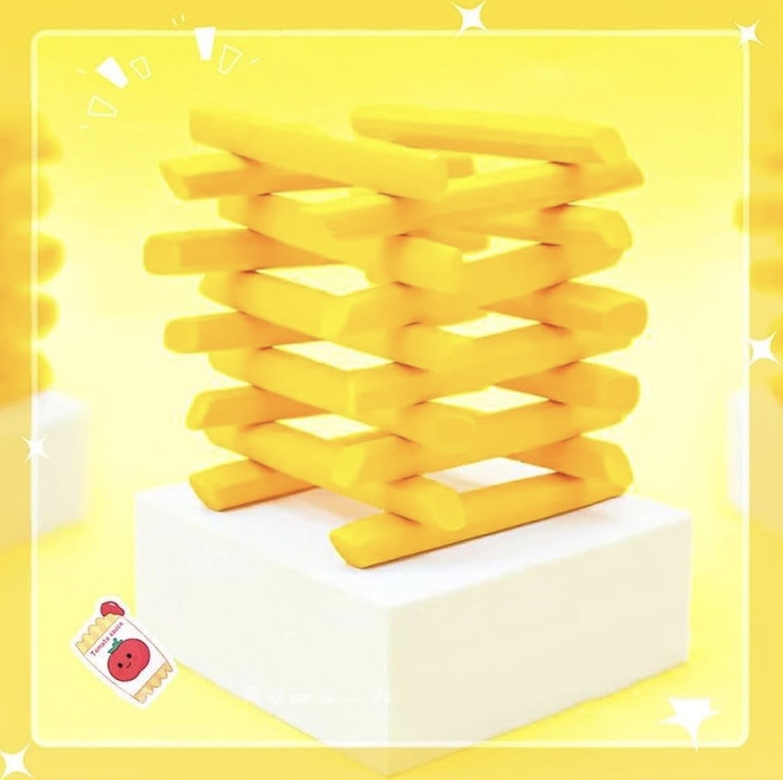 French Fries Eraser
