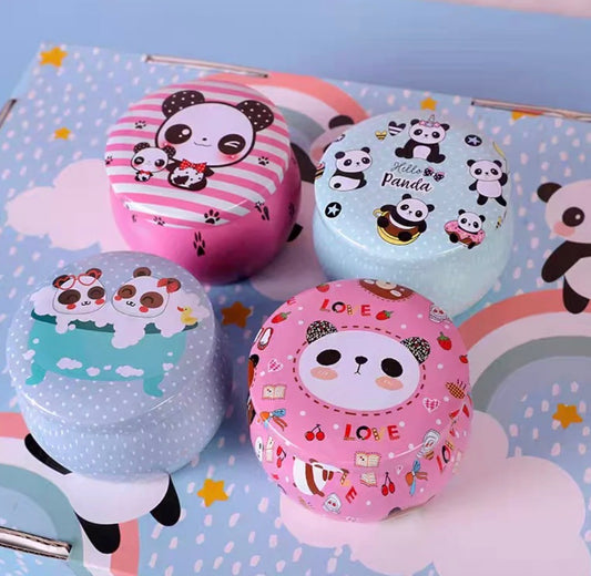 Panda Storage Tin Box