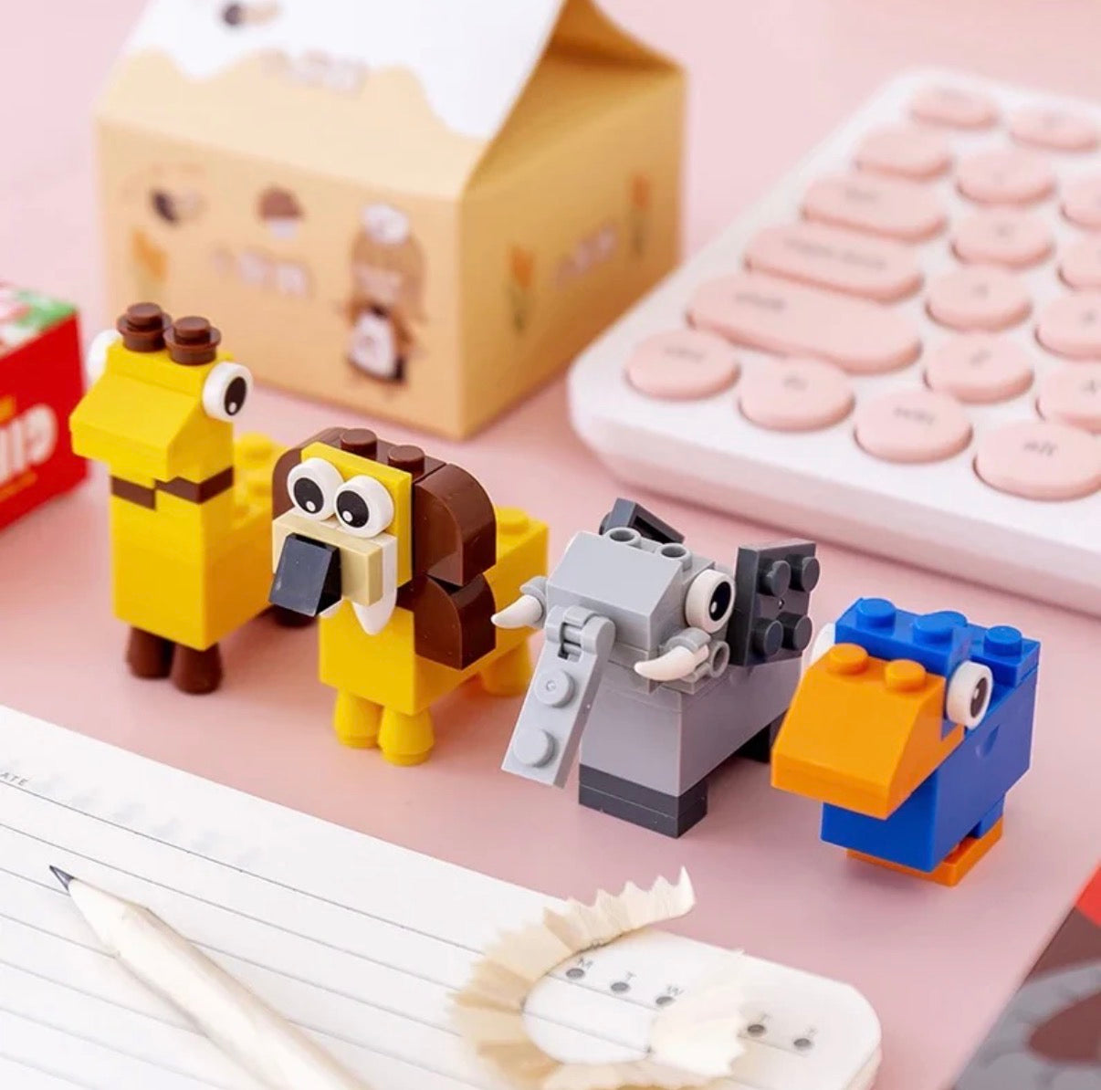 DIY Jungle Puzzle Pencil Sharpener