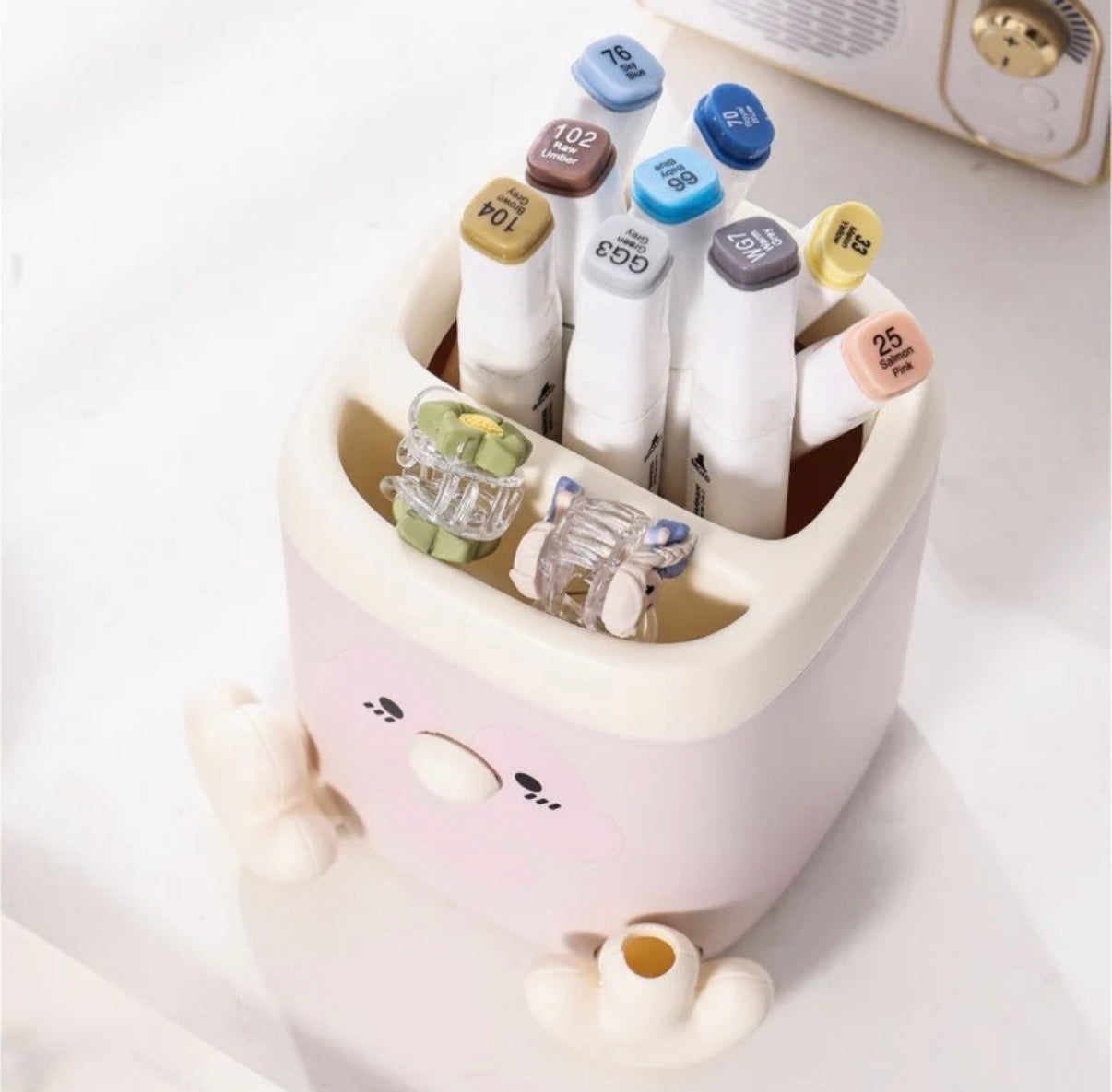 Kawaii Penguin Pen Holder