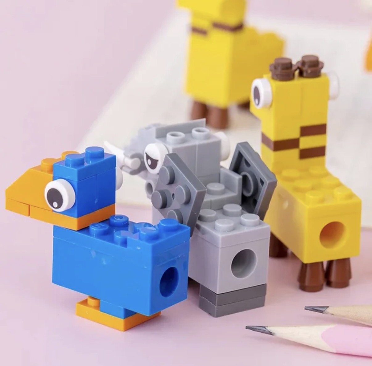 DIY Jungle Puzzle Pencil Sharpener