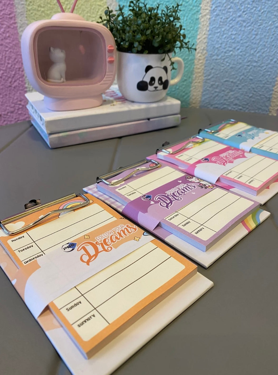 Unicorn Weekly Memo Pad