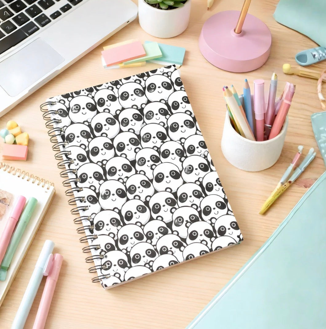 Doodle Cover Notebook - Panda