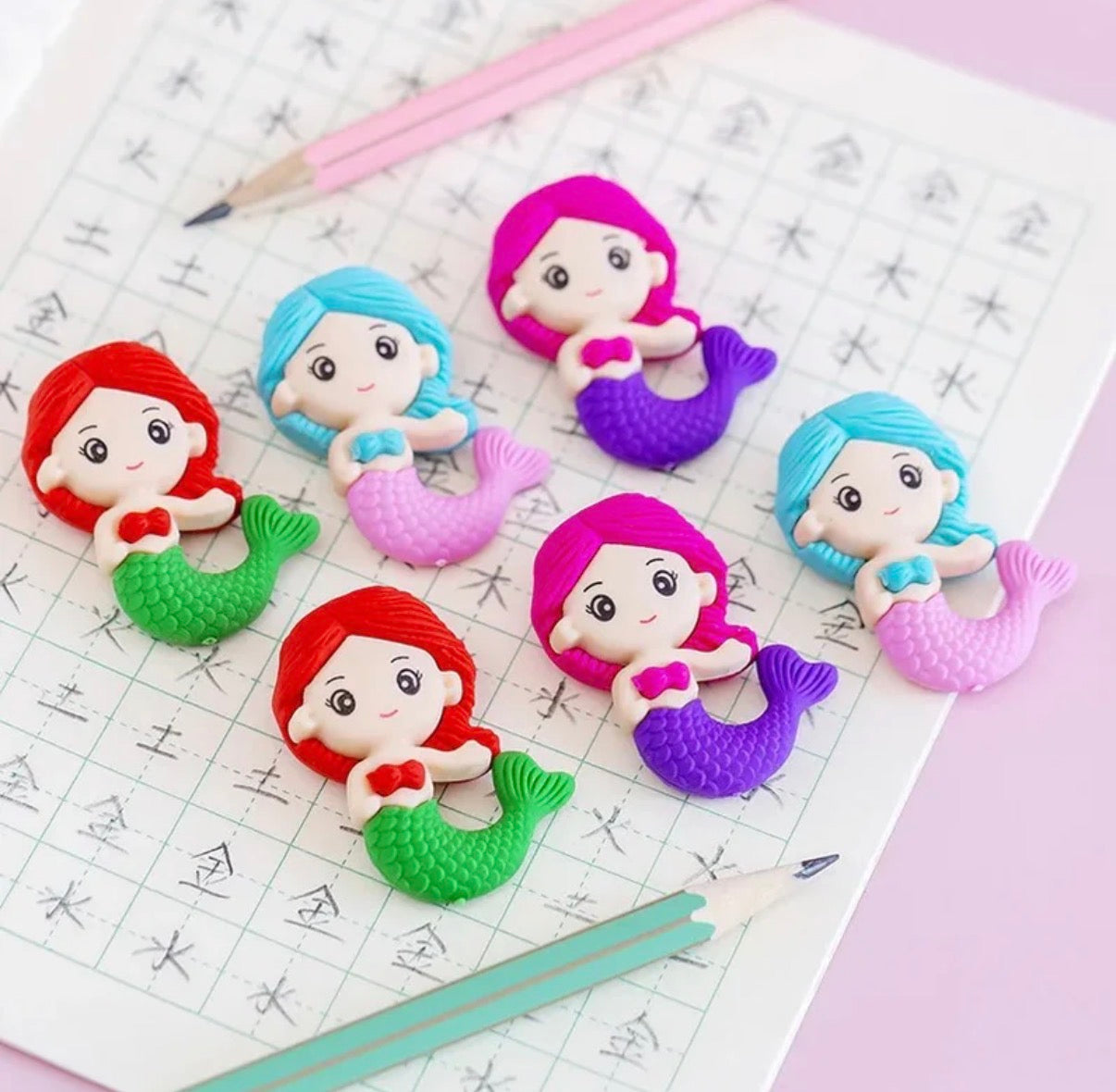 Mermaid Eraser