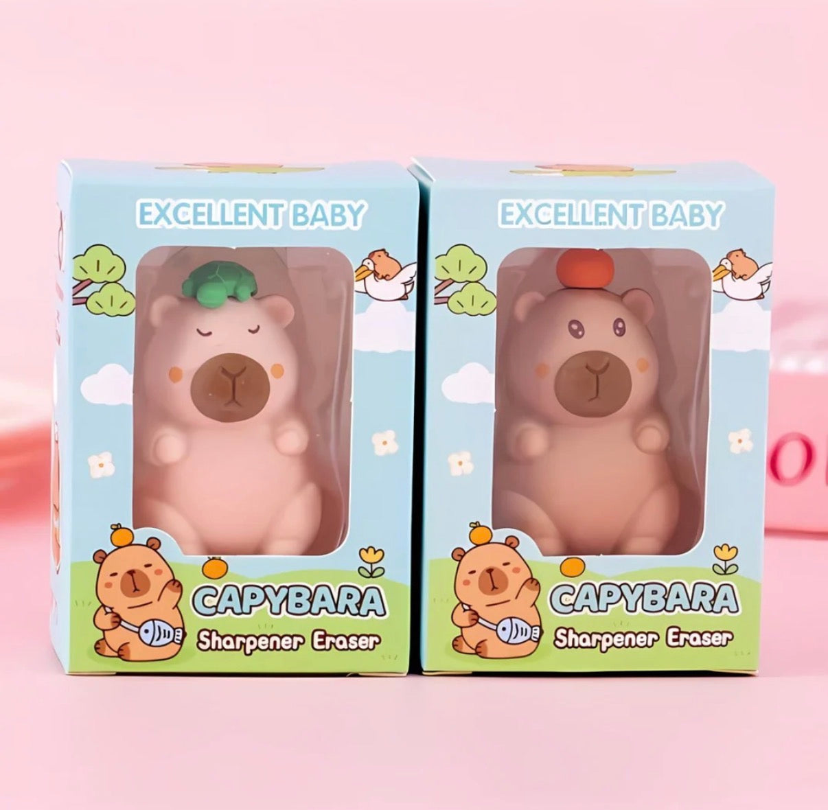Capybara Sharpener Cum Eraser