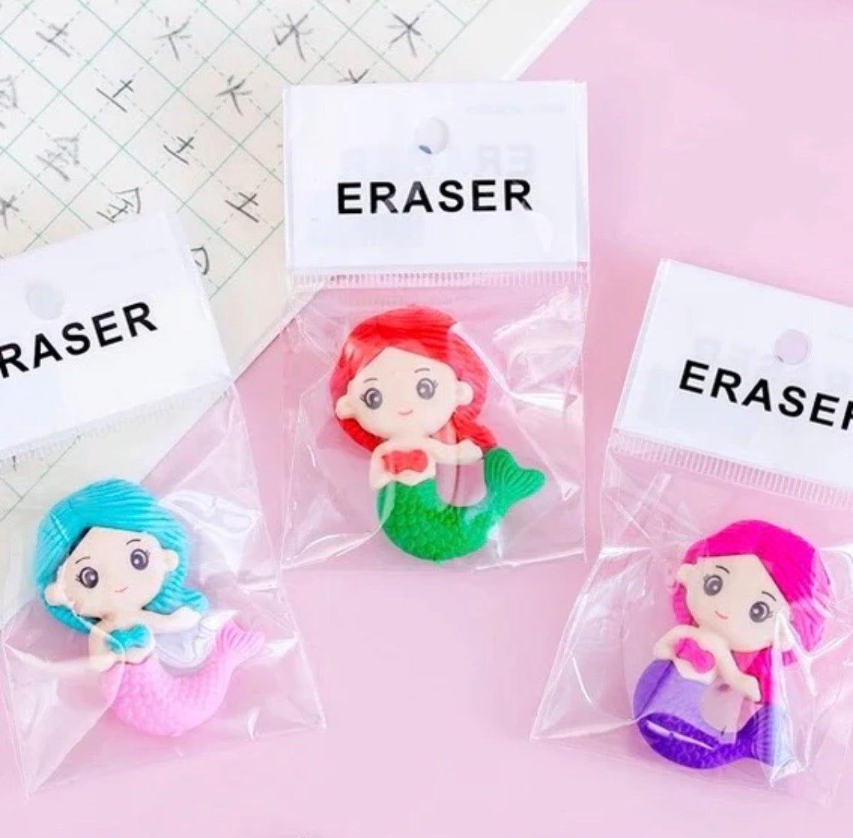 Mermaid Eraser