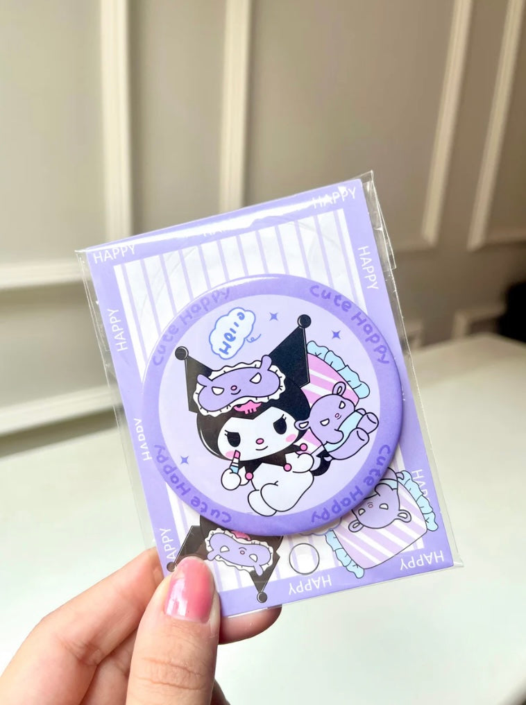 Kawaii Mini Pocket Mirror| Cute Mini Mirror (1Pc)