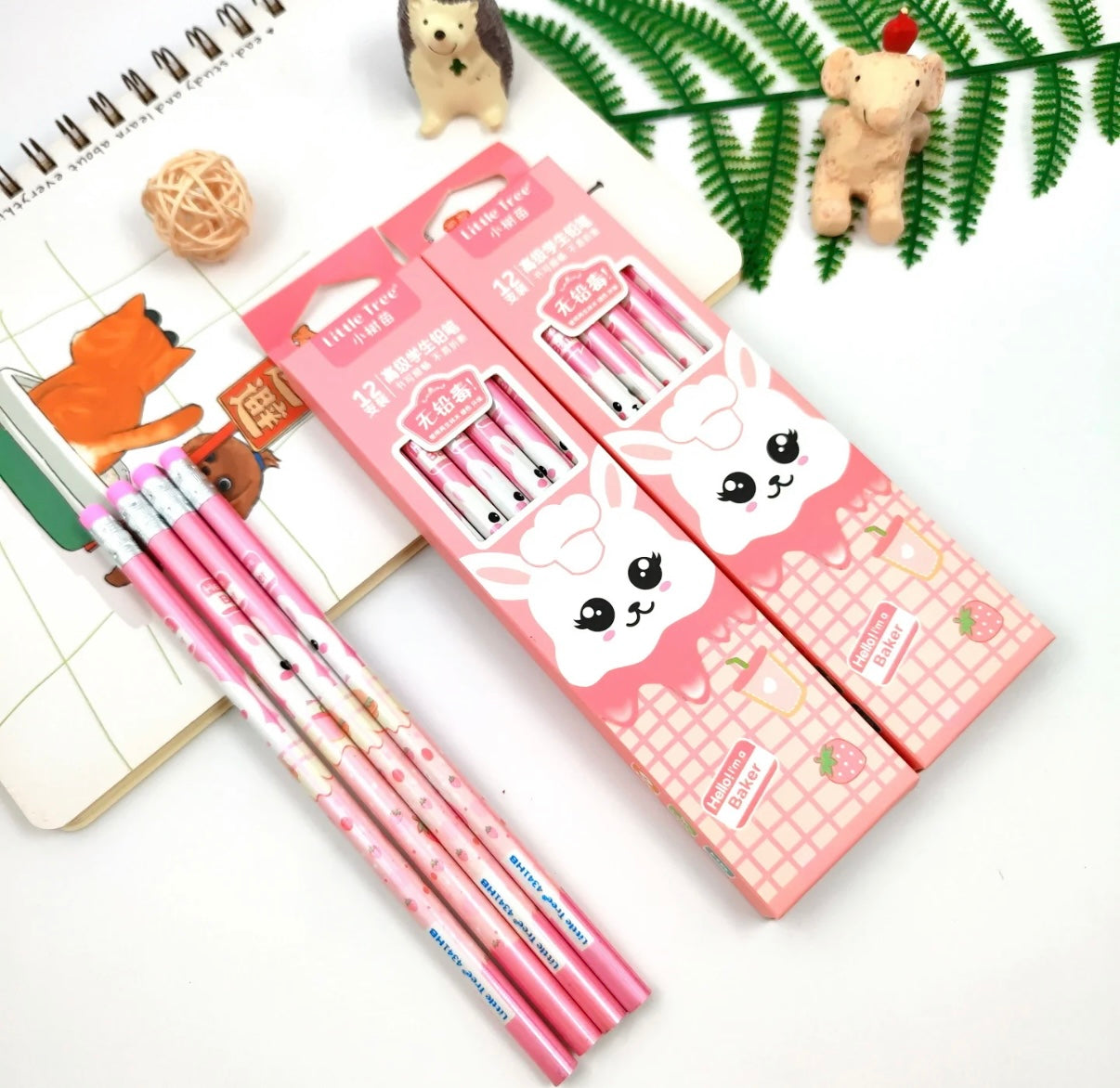 Animal Lovers’ Pencil Pack – Set of 12
