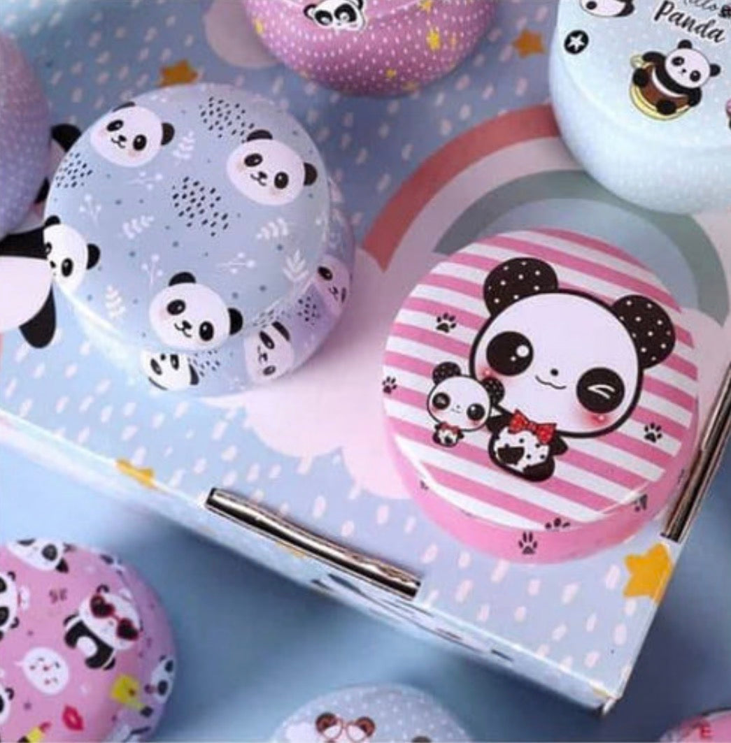 Panda Storage Tin Box