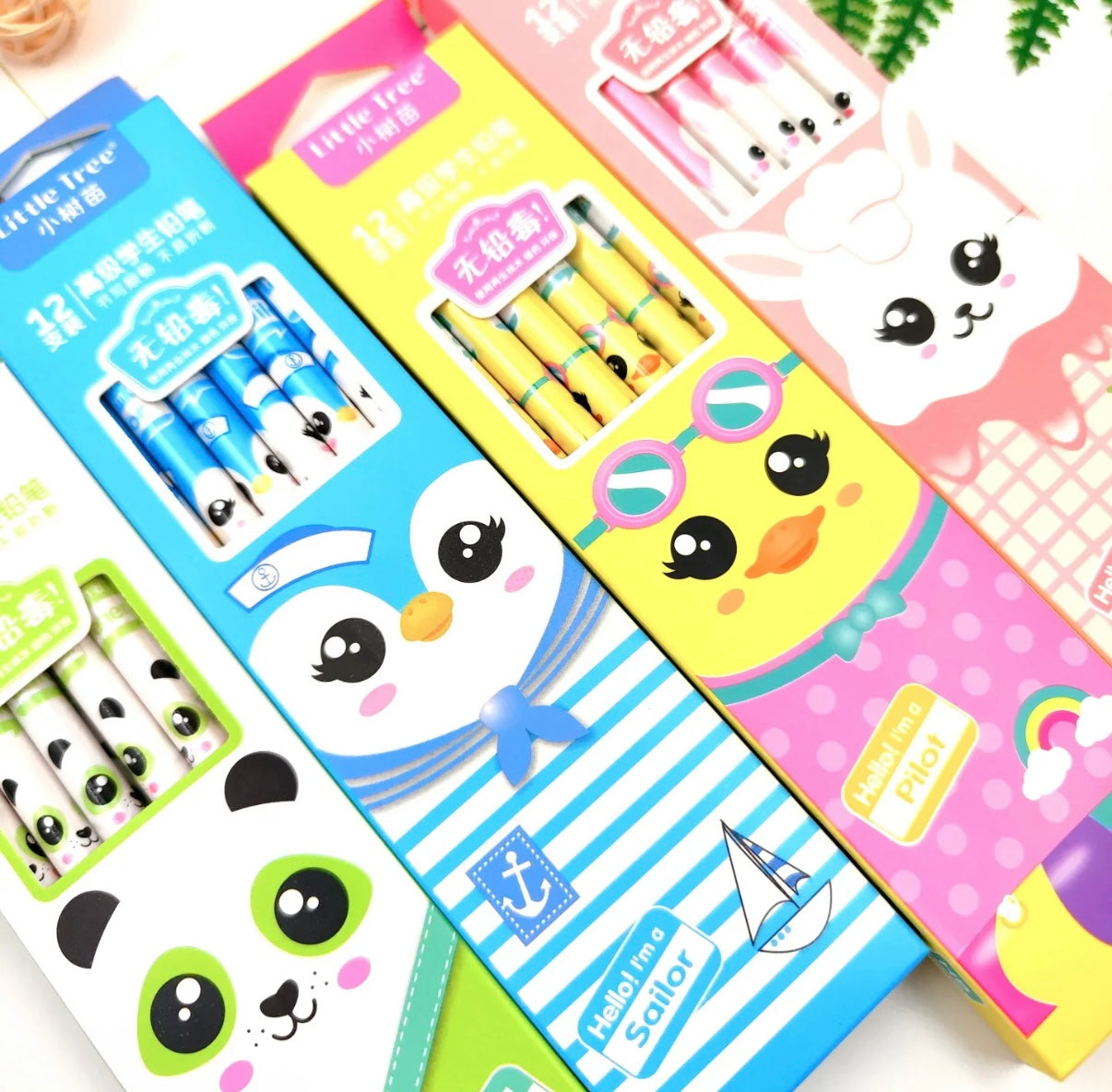 Animal Lovers’ Pencil Pack – Set of 12