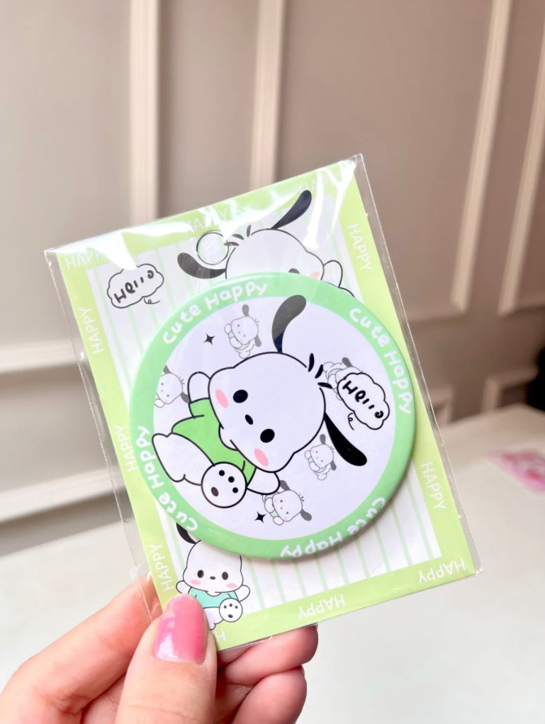 Kawaii Mini Pocket Mirror| Cute Mini Mirror (1Pc)