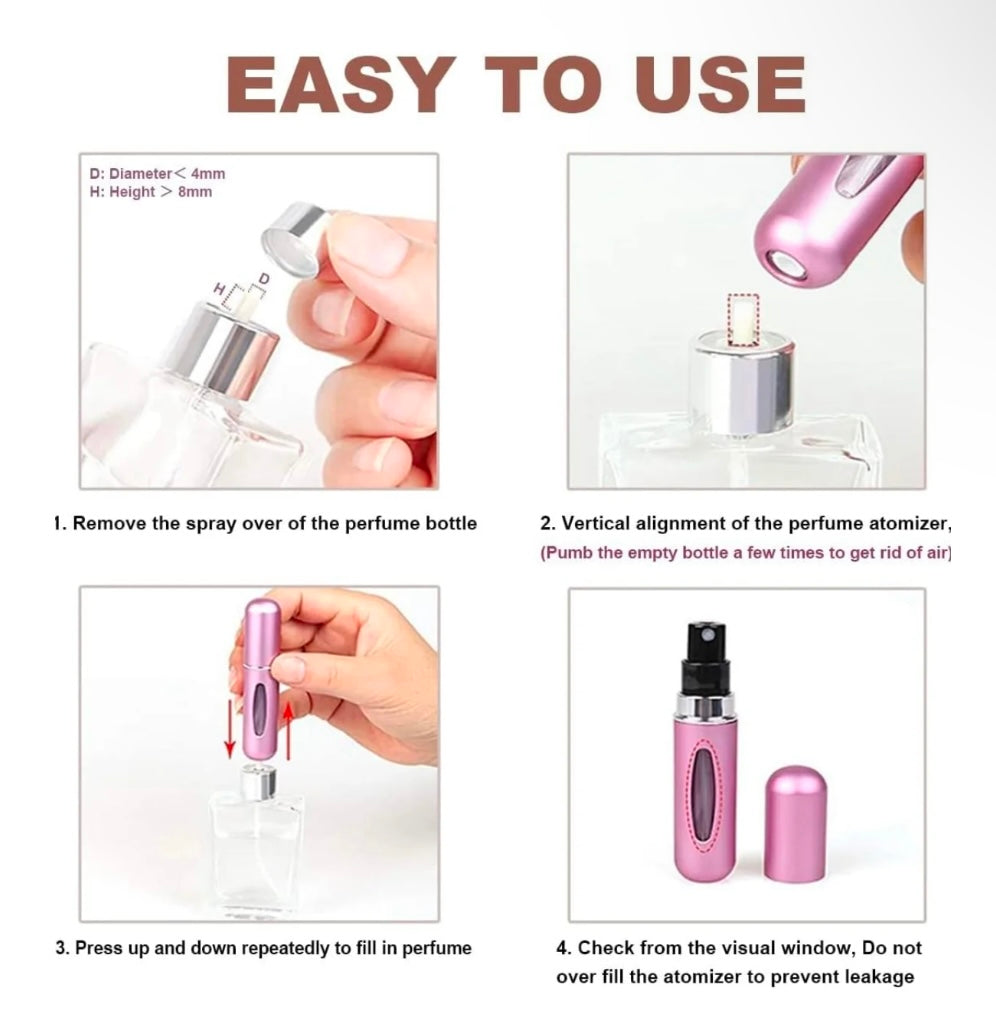 Mini Perfume Dispenser Spray Bottle