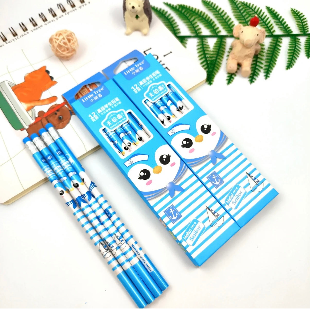 Animal Lovers’ Pencil Pack – Set of 12