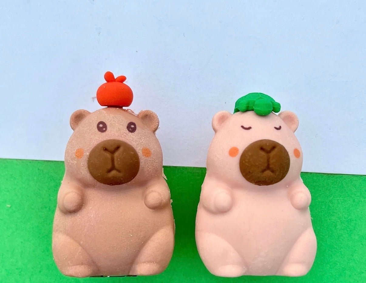 Capybara Sharpener Cum Eraser