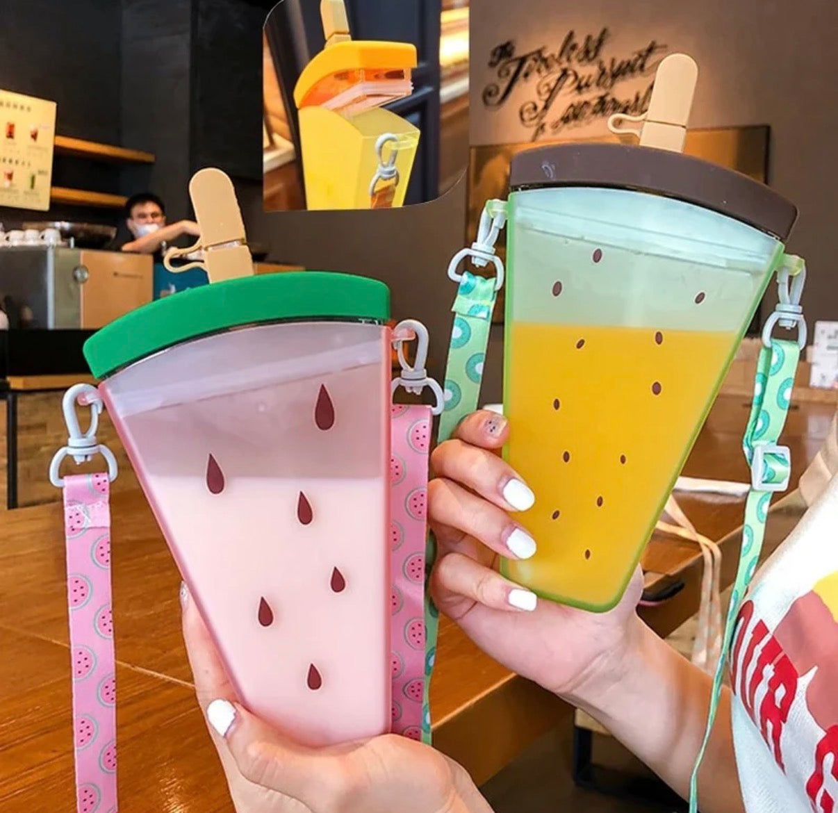 Fruit Ice-Cream Water Sipper