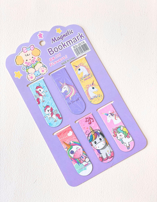 Unicorn Magnetic Bookmark