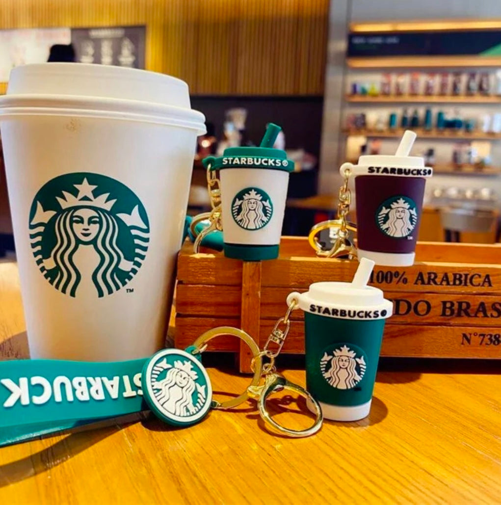 Starbucks Coffee Sipper Cup Keychain