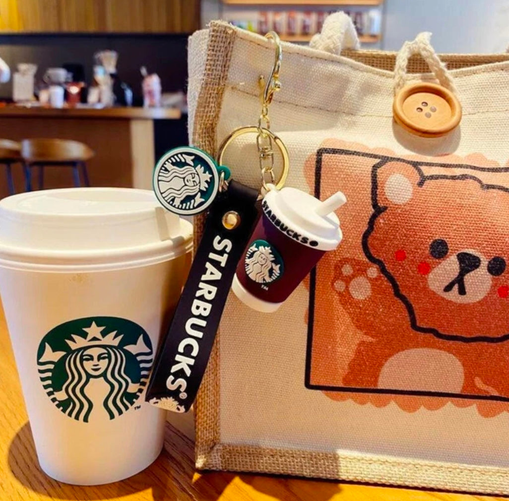 Starbucks Coffee Sipper Cup Keychain